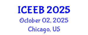 International Conference on Ecology and Environmental Biology (ICEEB) October 02, 2025 - Chicago, United States