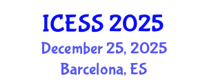 International Conference on Economics and Social Sciences (ICESS) December 25, 2025 - Barcelona, Spain