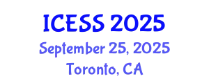International Conference on Economics and Social Sciences (ICESS) September 25, 2025 - Toronto, Canada