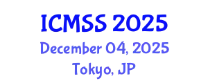 International Conference on Management and Social Sciences (ICMSS) December 04, 2025 - Tokyo, Japan