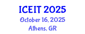 International Conference on Educational and Instructional Technology (ICEIT) October 16, 2025 - Athens, Greece