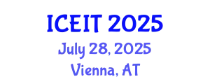 International Conference on Educational and Instructional Technology (ICEIT) July 28, 2025 - Vienna, Austria