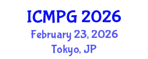 International Conference on Mineralogy, Petrology, and Geochemistry (ICMPG) February 23, 2026 - Tokyo, Japan