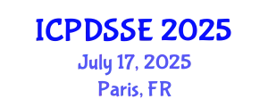 International Conference on Parallel, Distributed Systems and Software Engineering (ICPDSSE) July 17, 2025 - Paris, France