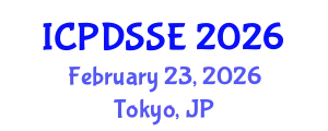 International Conference on Parallel, Distributed Systems and Software Engineering (ICPDSSE) February 23, 2026 - Tokyo, Japan