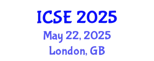 International Conference on Structural Engineering (ICSE) May 22, 2025 - London, United Kingdom