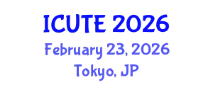 International Conference on Urban and Public Transportation Engineering (ICUTE) February 23, 2026 - Tokyo, Japan