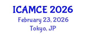 International Conference on Applied Mathematics and Computational Engineering (ICAMCE) February 23, 2026 - Tokyo, Japan