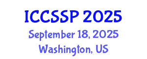 International Conference on Circuits, Systems, and Signal Processing (ICCSSP) September 18, 2025 - Washington, United States