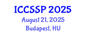 International Conference on Circuits, Systems, and Signal Processing (ICCSSP) August 21, 2025 - Budapest, Hungary