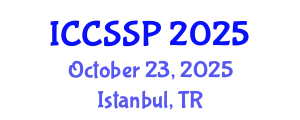 International Conference on Circuits, Systems, and Signal Processing (ICCSSP) October 23, 2025 - Istanbul, Turkey