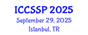 International Conference on Circuits, Systems, and Signal Processing (ICCSSP) September 29, 2025 - Istanbul, Turkey