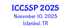 International Conference on Circuits, Systems, and Signal Processing (ICCSSP) November 10, 2025 - Istanbul, Turkey