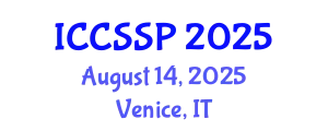 International Conference on Circuits, Systems, and Signal Processing (ICCSSP) August 14, 2025 - Venice, Italy