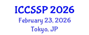 International Conference on Circuits, Systems, and Signal Processing (ICCSSP) February 23, 2026 - Tokyo, Japan