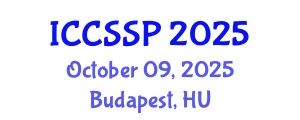 International Conference on Circuits, Systems, and Signal Processing (ICCSSP) October 09, 2025 - Budapest, Hungary