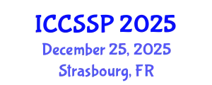 International Conference on Circuits, Systems, and Signal Processing (ICCSSP) December 25, 2025 - Strasbourg, France