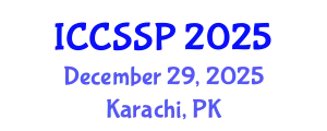 International Conference on Circuits, Systems, and Signal Processing (ICCSSP) December 29, 2025 - Karachi, Pakistan