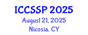 International Conference on Circuits, Systems, and Signal Processing (ICCSSP) August 21, 2025 - Nicosia, Cyprus