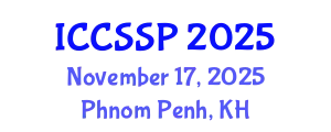 International Conference on Circuits, Systems, and Signal Processing (ICCSSP) November 17, 2025 - Phnom Penh, Cambodia