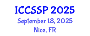 International Conference on Circuits, Systems, and Signal Processing (ICCSSP) September 18, 2025 - Nice, France