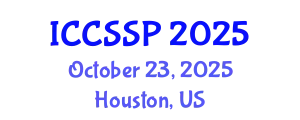 International Conference on Circuits, Systems, and Signal Processing (ICCSSP) October 23, 2025 - Houston, United States