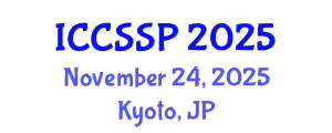 International Conference on Circuits, Systems, and Signal Processing (ICCSSP) November 24, 2025 - Kyoto, Japan