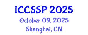 International Conference on Circuits, Systems, and Signal Processing (ICCSSP) October 09, 2025 - Shanghai, China