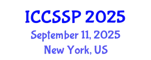 International Conference on Circuits, Systems, and Signal Processing (ICCSSP) September 11, 2025 - New York, United States