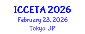 International Conference on Computer Engineering : Theory and Application (ICCETA) February 23, 2026 - Tokyo, Japan