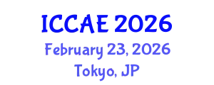 International Conference on Control and Automation Engineering (ICCAE) February 23, 2026 - Tokyo, Japan