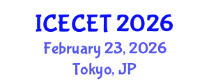 International Conference on Early Childhood Education and Technology (ICECET) February 23, 2026 - Tokyo, Japan