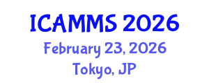 International Conference on Applied Mathematics, Modelling and Simulation (ICAMMS) February 23, 2026 - Tokyo, Japan