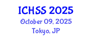International Conference on Human and Social Sciences (ICHSS) October 09, 2025 - Tokyo, Japan