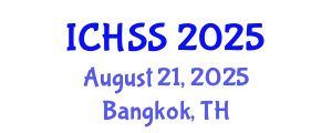 International Conference on Human and Social Sciences (ICHSS) August 21, 2025 - Bangkok, Thailand