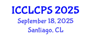 International Conference on Criminal Law, Criminology and Police Science (ICCLCPS) September 18, 2025 - Santiago, Chile