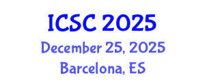 International Conference on Sociology and Criminology (ICSC) December 25, 2025 - Barcelona, Spain