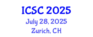 International Conference on Sociology and Criminology (ICSC) July 28, 2025 - Zurich, Switzerland