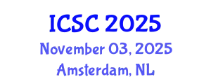 International Conference on Sociology and Criminology (ICSC) November 03, 2025 - Amsterdam, Netherlands