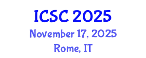 International Conference on Sociology and Criminology (ICSC) November 17, 2025 - Rome, Italy