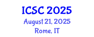 International Conference on Sociology and Criminology (ICSC) August 21, 2025 - Rome, Italy