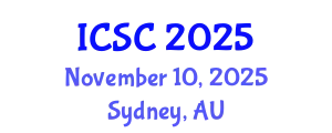 International Conference on Sociology and Criminology (ICSC) November 10, 2025 - Sydney, Australia
