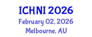 International Conference on Health and Nursing Informatics (ICHNI) February 02, 2026 - Melbourne, Australia