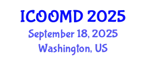 International Conference on Osteoporosis, Osteoarthritis and Musculoskeletal Diseases (ICOOMD) September 18, 2025 - Washington, United States