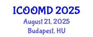 International Conference on Osteoporosis, Osteoarthritis and Musculoskeletal Diseases (ICOOMD) August 21, 2025 - Budapest, Hungary