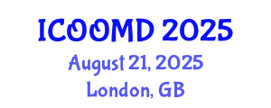 International Conference on Osteoporosis, Osteoarthritis and Musculoskeletal Diseases (ICOOMD) August 21, 2025 - London, United Kingdom