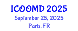 International Conference on Osteoporosis, Osteoarthritis and Musculoskeletal Diseases (ICOOMD) September 25, 2025 - Paris, France