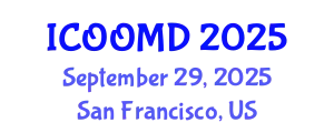 International Conference on Osteoporosis, Osteoarthritis and Musculoskeletal Diseases (ICOOMD) September 29, 2025 - San Francisco, United States