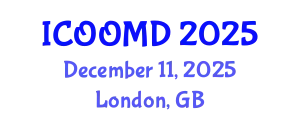 International Conference on Osteoporosis, Osteoarthritis and Musculoskeletal Diseases (ICOOMD) December 11, 2025 - London, United Kingdom