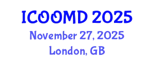 International Conference on Osteoporosis, Osteoarthritis and Musculoskeletal Diseases (ICOOMD) November 27, 2025 - London, United Kingdom
